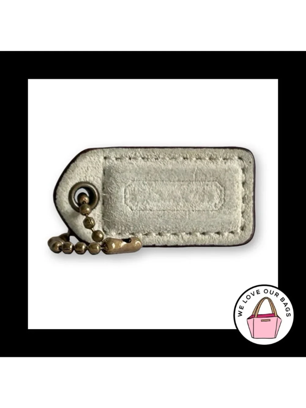 COACH Y2K VINTAGE Hang Tag 1.5